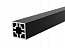 CADRO каркасная система, Профиль базовый 18*18мм, 3м, черный