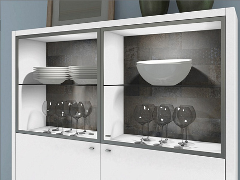 Кромка ABS, 0,4x19мм., без клея, белый премиум W1000 ST9, EGGER