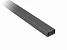 Универсальный поперечный рейлинг для внутреннего высокого ящика СТАРТ, графит, SBR10/GRPH/1200, Boyard