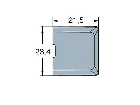 Заглушка к эксцентрикам SYSTEM 6 Gen2, никель, Art. 172-6596-N