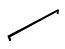 Ручка мебельная, скоба Stretch, 320 мм, черный, Metakor