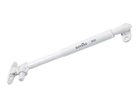 Газ-лифт 80N с доводчиком Art. GL106W/80/3, белый, BOYARD