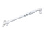 Газ-лифт 80N с доводчиком Art. GL106W/80/3, белый, BOYARD