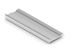 ARISTO Рамка горизонтальная NOVA, серебро матовое 2,7, NB0442.VP540.SLMAN.CJ/2