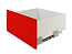 Комплект ящика  с прямыми боковинами СТАРТ push to open высокий, белый, SB30W.1/400, Boyard