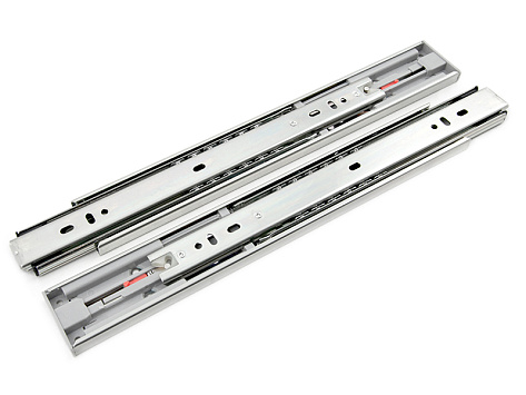 Направляющие для ящиков шариковые полного выдвижения 45х300мм push to open, DB4515Zn/300, Boyard