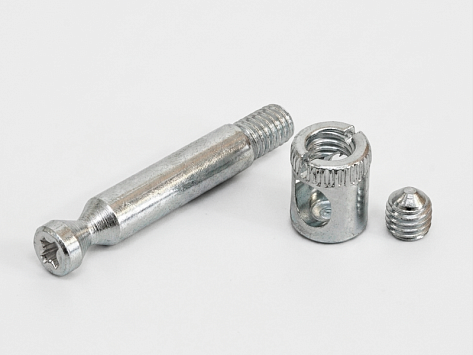 Коническая стяжка D10, 45 мм, комплект