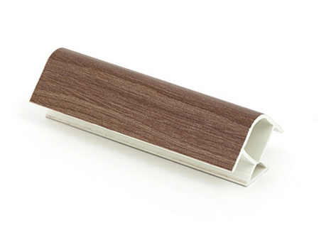 Угловое соединение для цоколя 90 H-100 мм, ясень шимо темный