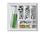 Лоток для столовых приборов OrgaTray 440 для для InnoTech Atira/AvanTech YOU/ArciTech, Гл441-520xШ601-700, пластик, белый, Art.9194969, Hettich