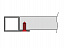 ЛОФТ НД каркасная система, Профиль с бортиком под панель 16мм для прикручивания, 3 м, черный матовый