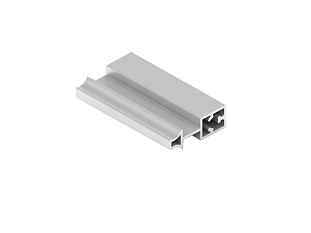 Aristo Slim line Рамка средняя серебро матовое 2,7 AV0590.VP540.SLMAN.CJ/2