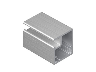 Профиль для фасадов узкий 831 20,5х19х5400 серебро крац. DE0831.VP540.SLXAN.CJ