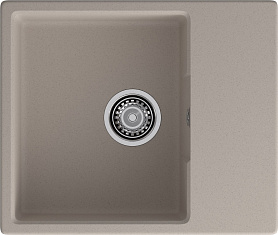 Мойка кухонная Granfest GF-URBAN 658L 580х490х200мм, песочный, искусственный камень