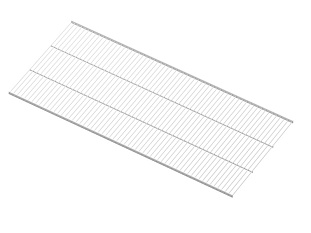 ARISTO Полка проволочная, серия 460, L=900, белый Art. WA0288.VP090.WH0PC.RA