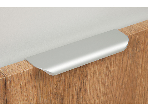 Ручка мебельная, торцевая MONTE RT110SC.1/128/150, 128 / 150 мм, сатиновый хром, Boyard