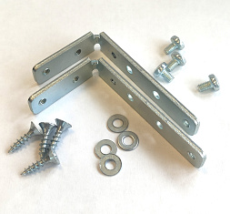 Уголок для профиля Gola L, C, сталь, комплект из 2 шт.