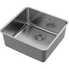 Мойка Omoikiri Omi 43-U/I-IN Ultra 430х415х179мм, выпуск 3 1/2, нержавеющая сталь, в комплекте