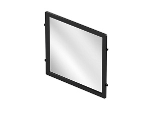 ARISTO Зеркало навесное дерево дерево темное/черный L = 607, черный Art. WD0446.VP060.BK0PC.RU