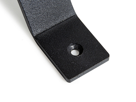 Полкодержатель ARTLET д/ЛДСП без фиксации нерегул. DELTA P303BL.4, черный матовый, Boyard