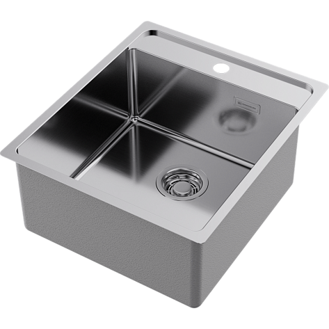 Мойка Omoikiri Daisen 44-IN,  440*510*200,  нерж.сталь/нержавеющая сталь