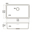 Мойка Omoikiri 75-U/I Ultra 15-IN, 750х440х200мм, нерж.сталь/нержавеющая сталь