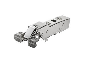 Петля для ал. профиля толщиной до 32 мм Sensys 8631i Alu TA32 полунакладная 95*, с демпфером, с шурупами Art. 9091216, Hettich