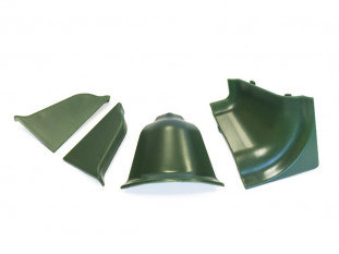 Комплект уголков и заглушек AP740/AP850 для плинтуса 1215/ Thermoplast