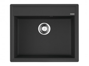 Мойка кухонная Omoikiri Daisen 60-BL, 600х510х200мм, Artgranit/Черный, в комплекте