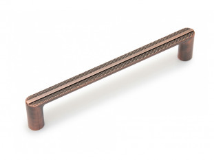 Ручка мебельная, скоба FACTURA RS320BAC.5/160, 160мм, старинная медь, Boyard