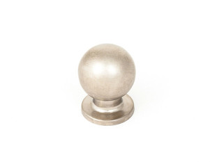 Ручка мебельная, кнопка  шарообразная 6041-02, Китай, металл, сатин