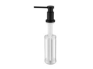 Дозатор для жидкого мыла BREVIT, D005-418, чёрный металлик, Paulmark