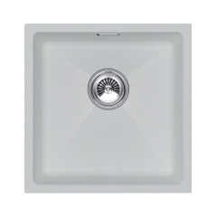 Мойка Paulmark LUMI, LU45-WH,  455х460х210 мм, белый, в комплекте
