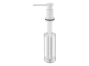 Дозатор для жидкого мыла BREVIT, D005-431, белый матовый, Paulmark