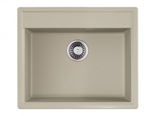 Мойка кухонная Omoikiri Daisen 60-SA, 600х510х200мм, Artgranit/Бежевый, в комплекте
