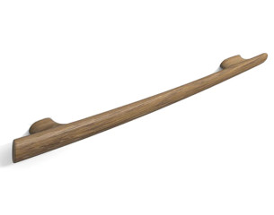 Ручка мебельная Bow HL-004M деревянная (дуб), 352 мм