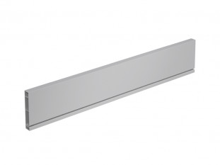 Алюминиевая задняя стенка ящика AvanTech YOU, H139, L2000, серебристый, Art. 9257301, Hettich