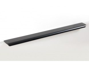 Ручка-профиль, торцевая MONTE RT110, 192x2 / 450 мм, алюминий, черный, Boyard