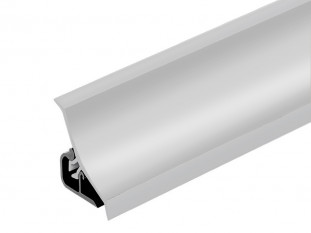 Плинтус AP120 Серебро глянец 820 / Thermoplast