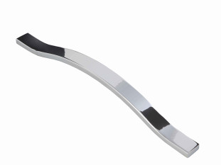 Ручка мебельная, скоба ALM ST-005, 160 мм, хром, Mico