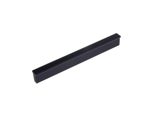 Ручка мебельная, накладная PORT RS066BL.4/128, 128 мм, черный, Boyard