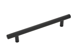 Ручка мебельная, скоба Quilt, 160 мм, черный, Metakor