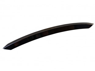Ручка мебельная, скоба ALM PREMIUM-209, 192 мм, черный хром, Mico