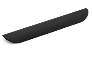Ручка мебельная  Wave HL-006M деревянная (дуб), черная, 192 мм