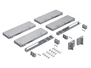 Комплект демпферов Silent System на открывание для TopLine L 3 дв. шкафа, профиль перед верх.пан. Art. 9169656, Hettich