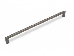 Ручка мебельная, скоба FACTURA RS320MBDN.5/320, 320мм, матовый темный никель, Boyard