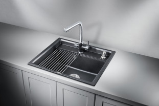 Мойка кухонная Granula KS-6003, 600х510х245мм, алюминиум , искусственный камень
