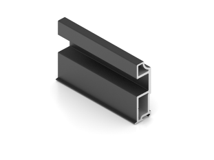 Aristo Slim line Вертикальный профиль 2,7, черный матовый AV0650.VP540.BKSPC.CJ/2