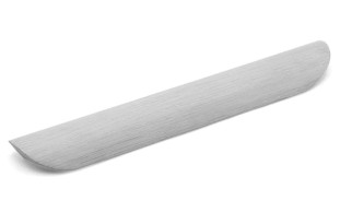 Ручка мебельная  Wave HL-006M деревянная (дуб), белая, 192 мм