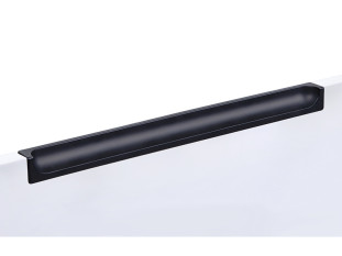 Ручка мебельная торцевая EVA RT020BL.1/000/200, черный, Boyard