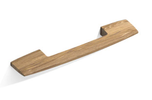 Ручка мебельная Lagom HL-003 деревянная (дуб), 160мм